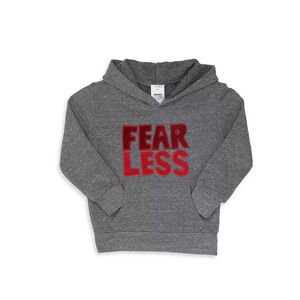 Declan Boys' Fearless Fleece Hoodie Gray Little Kid Size 2T 2668